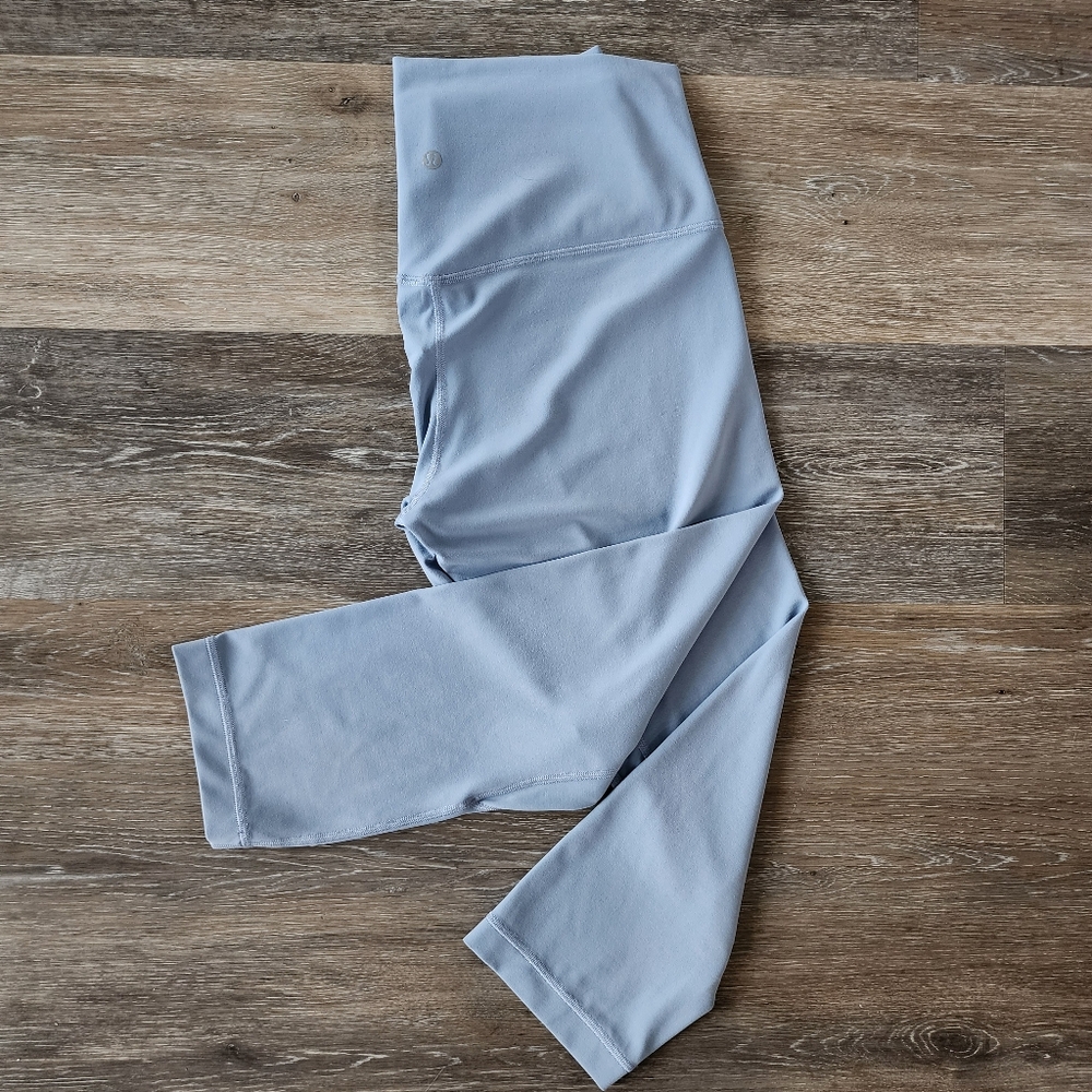 Lululemon Align Crop Leggings Inseam 21" Size 10 Chambray